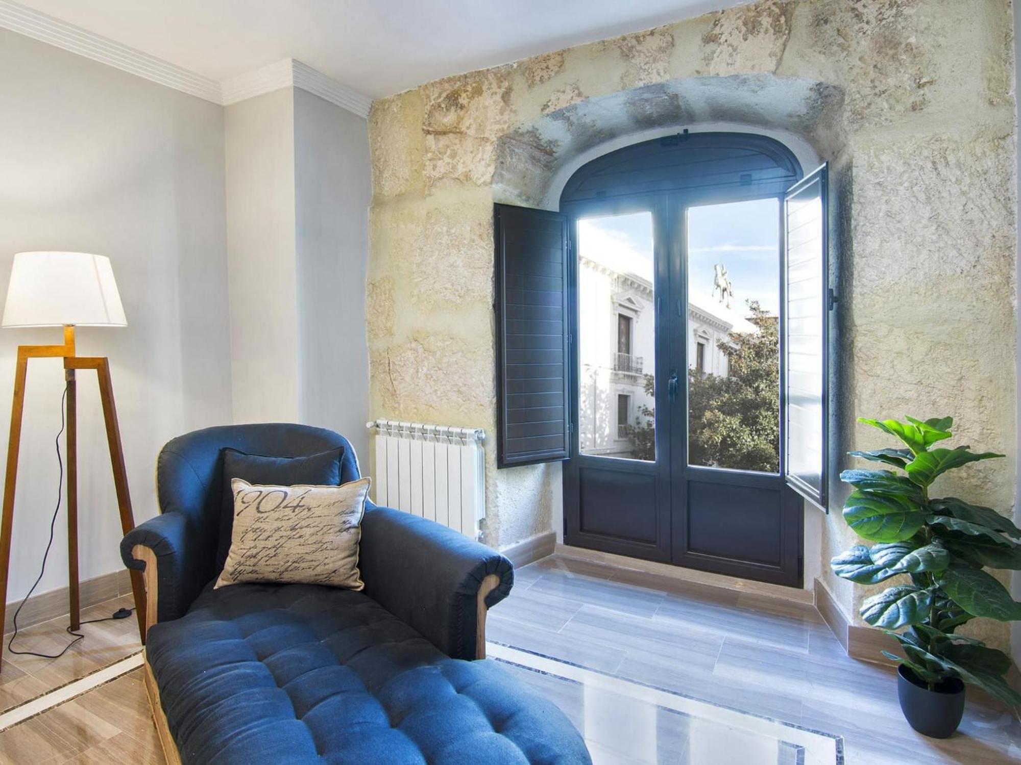 Elegant Town Hall Apartment With Views Granada Buitenkant foto